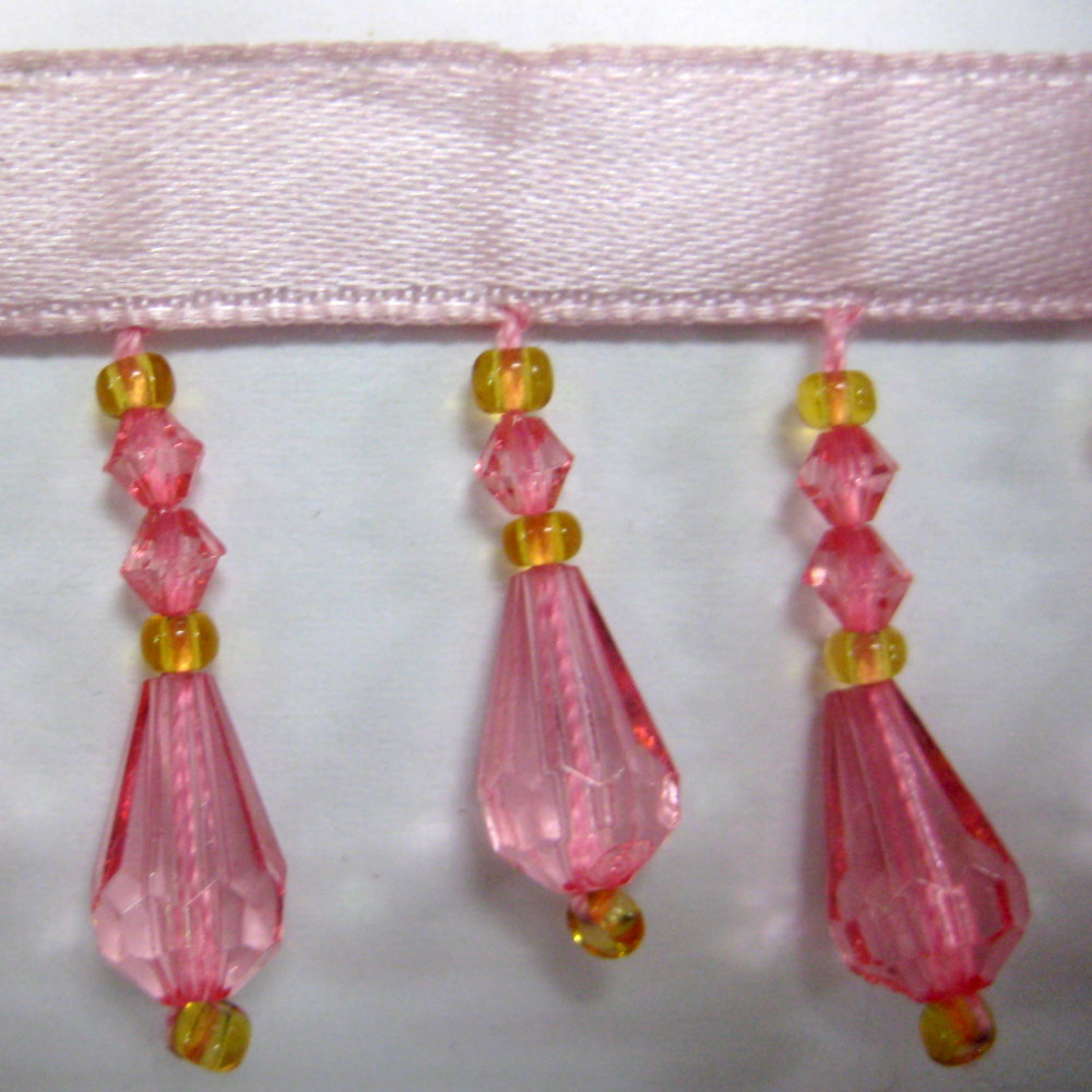 GLASS BEADED FRINGE GLASS BEADED FRINGE